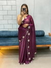 TEW Soft Space Silk Dimaond Work Sarees Wholesale In India